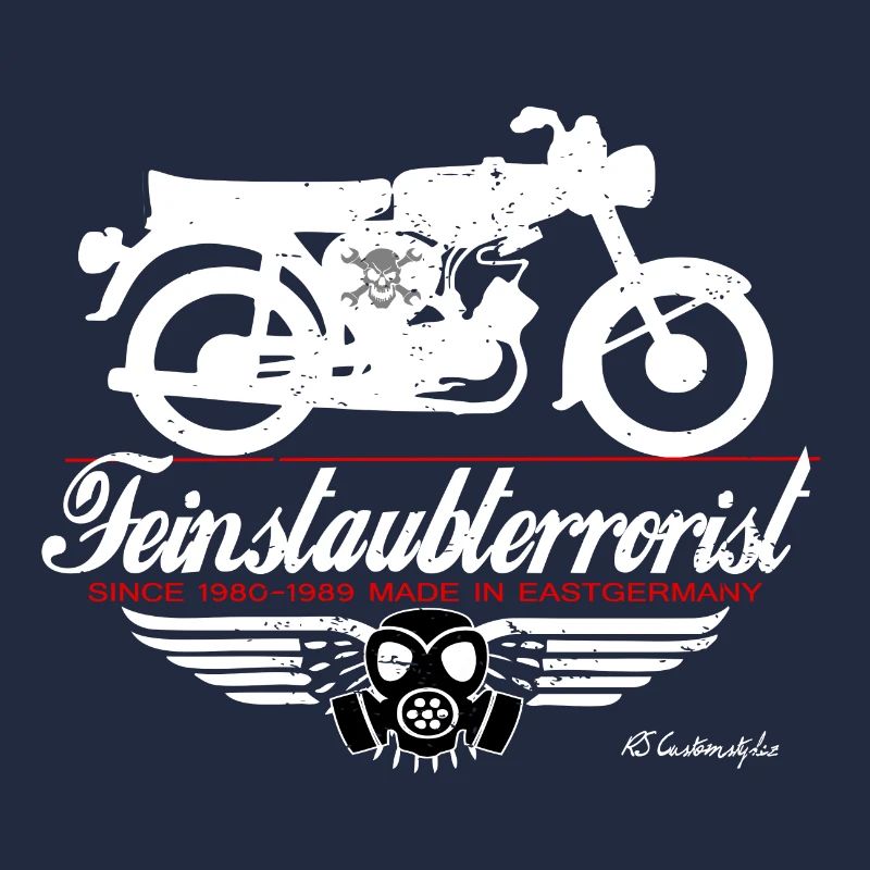 Ostmoped DDR s51 VEB Feinstaubterrorist