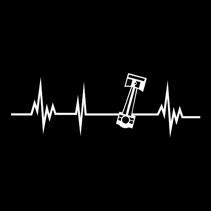 Piston Heartbeat | Gift for Car Lover, Petrolhead