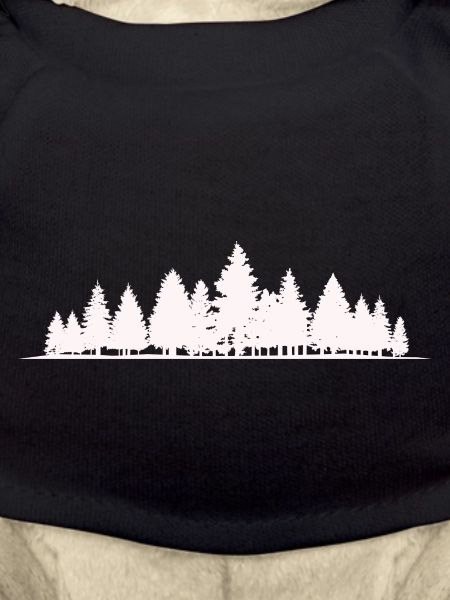 Forest Silhouette Trees