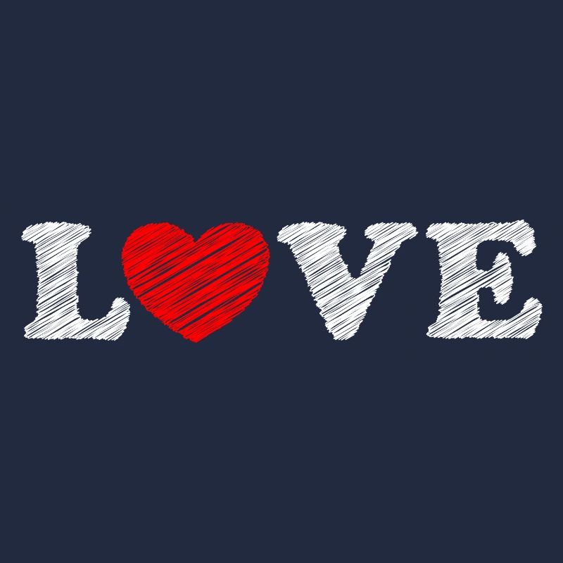 Love Herz Scribble