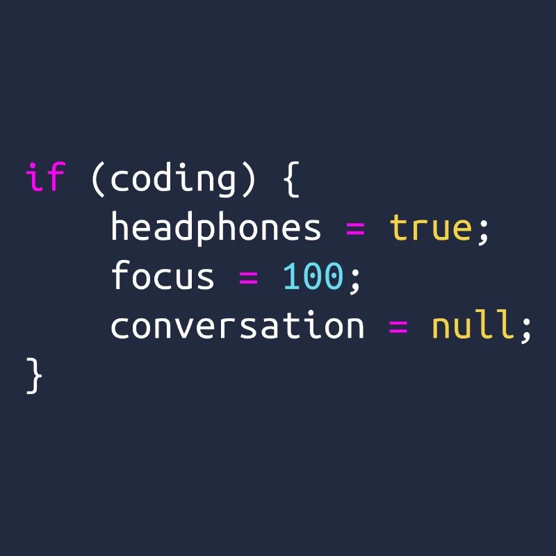 Lustiges Geschenk für Programmierkopfhörer beim Codieren