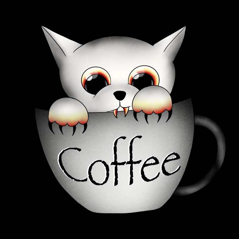 Café chat halloween