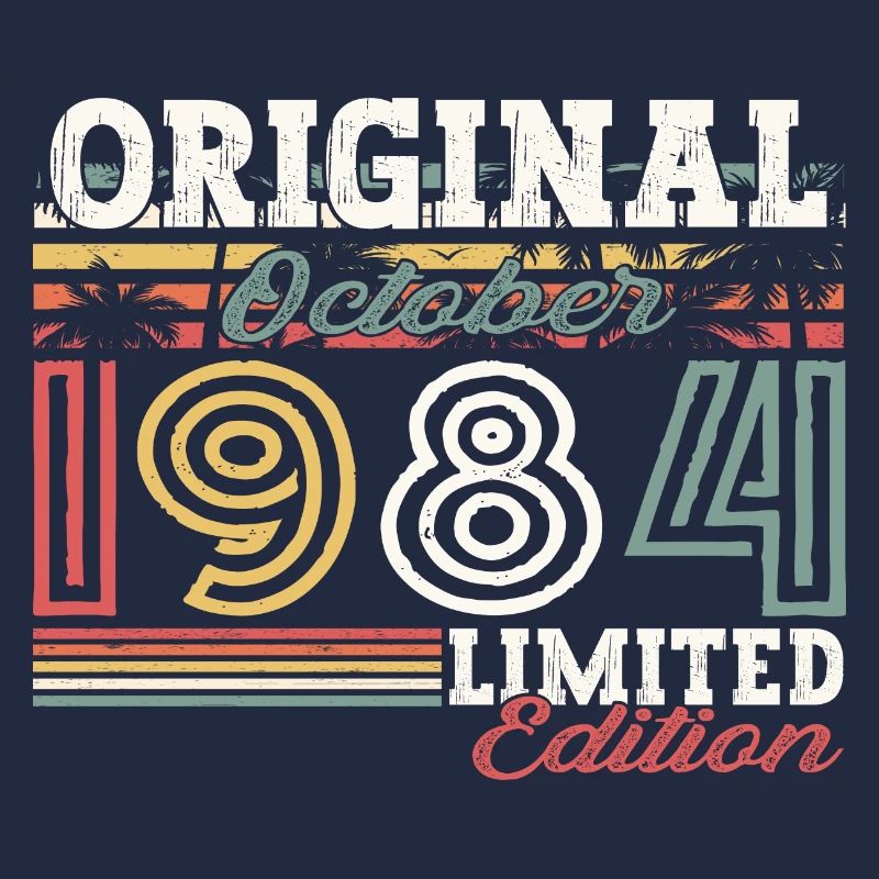 Original Octobre 1984 38th Birthday Gift Cool