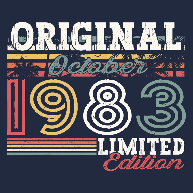 Original Octobre 1983 39th Birthday Gift Cool