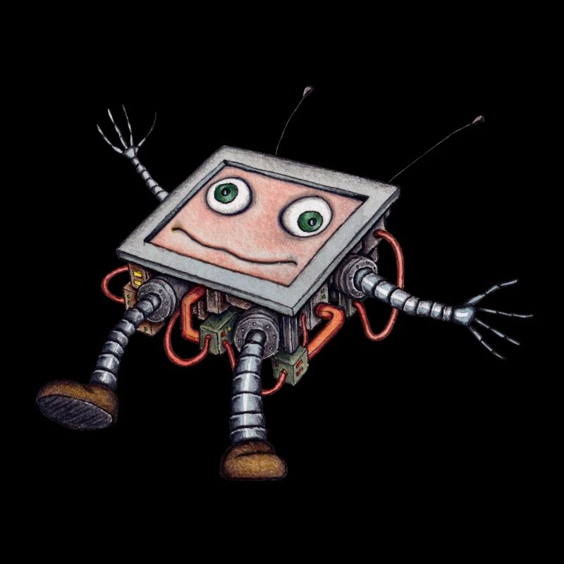 Dzyzy robot étourdi