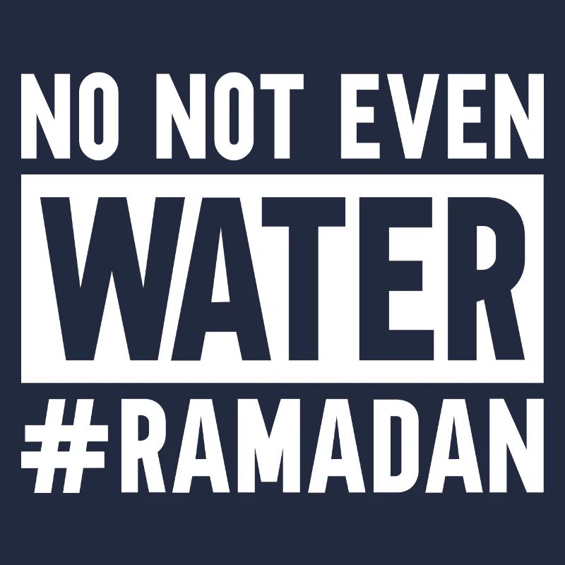 Non même pas d’eau Ramadan
