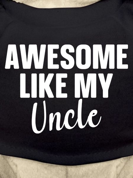 Brilliant as my uncle