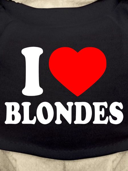 I love blondes