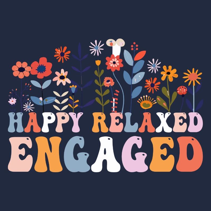 Happy Relaxed Engaged ABA Behavior Analyst