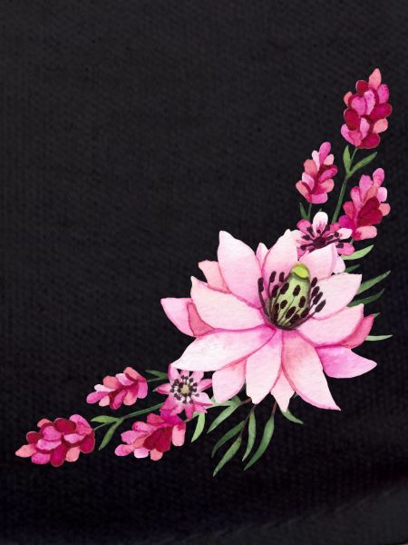 Rose floral accent
