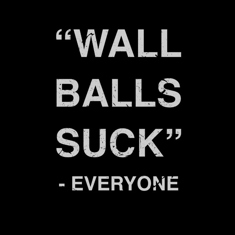 Wall Balls Suck - Jeder Workout Motivation Gymr