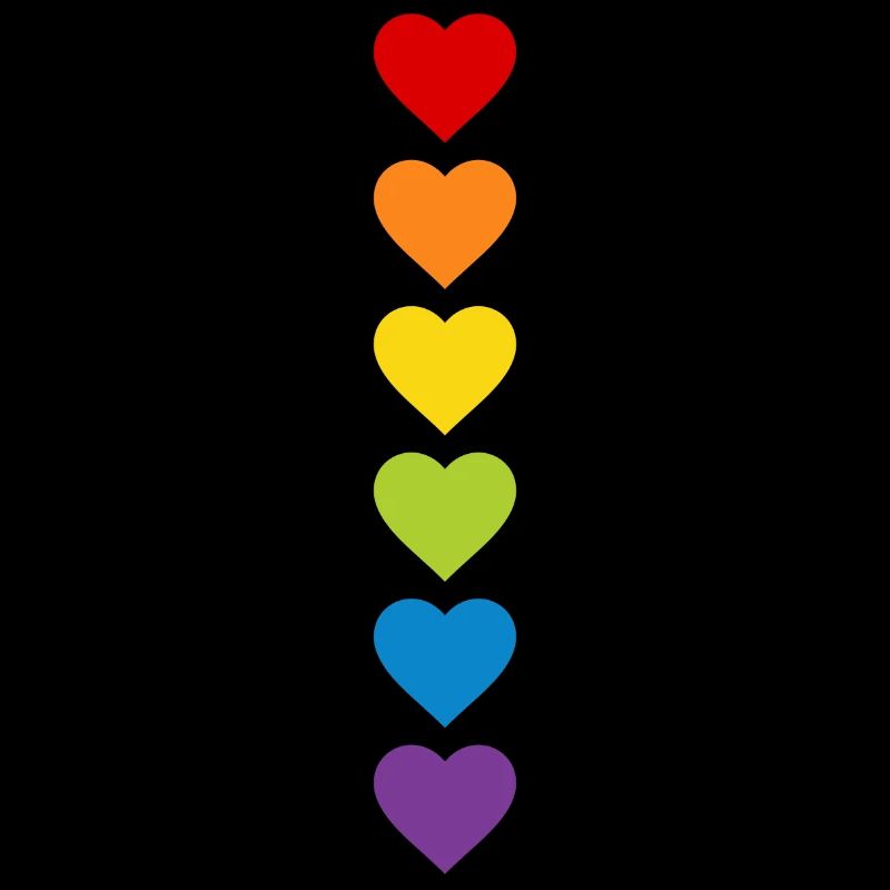 LGBT CSD LGBTQ+ HERZ REGENBOGEN HERZEN PRIDE MONTH