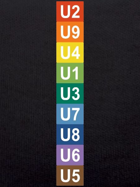 U-Bahn Regenbogen Berlin