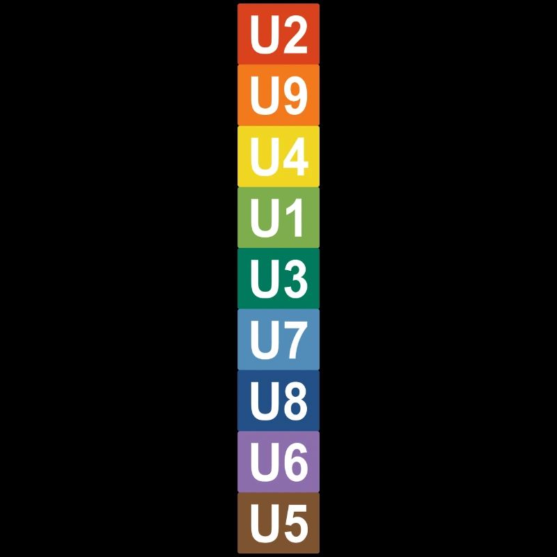 U-Bahn Regenbogen Berlin