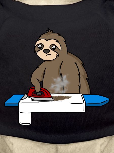 Sloth irons very slowly