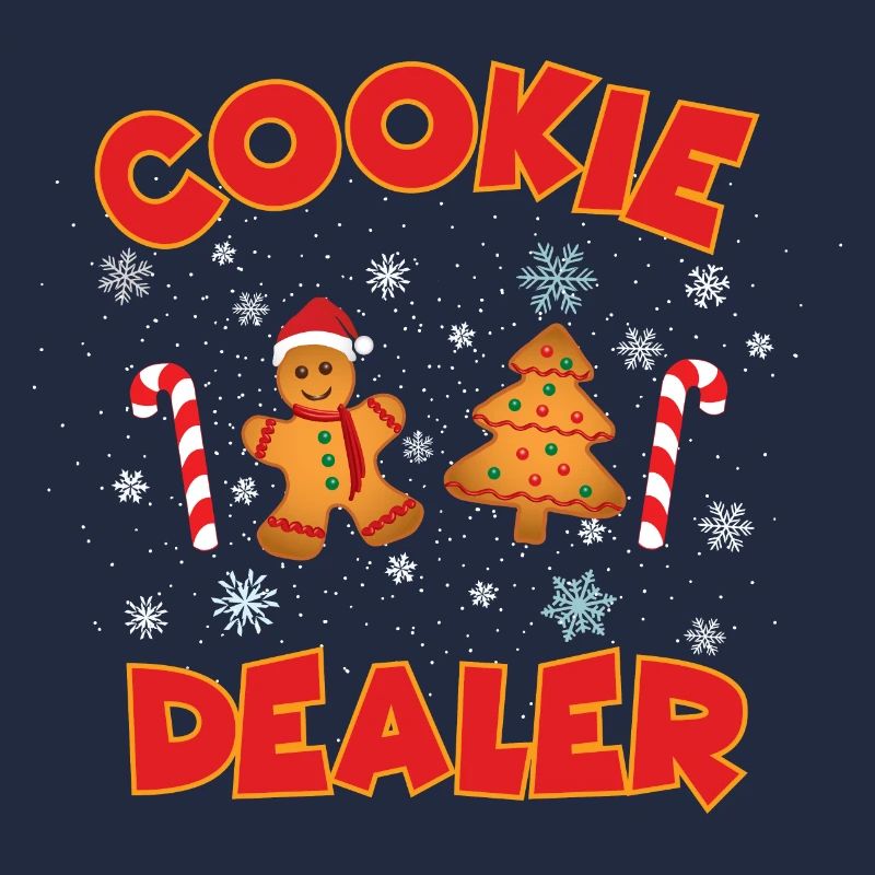 Weihnachtsplätzchen-Händler