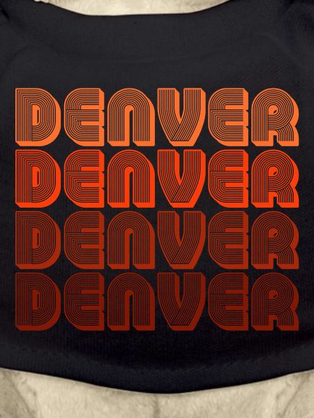 Denver Gradient Retro Pattern