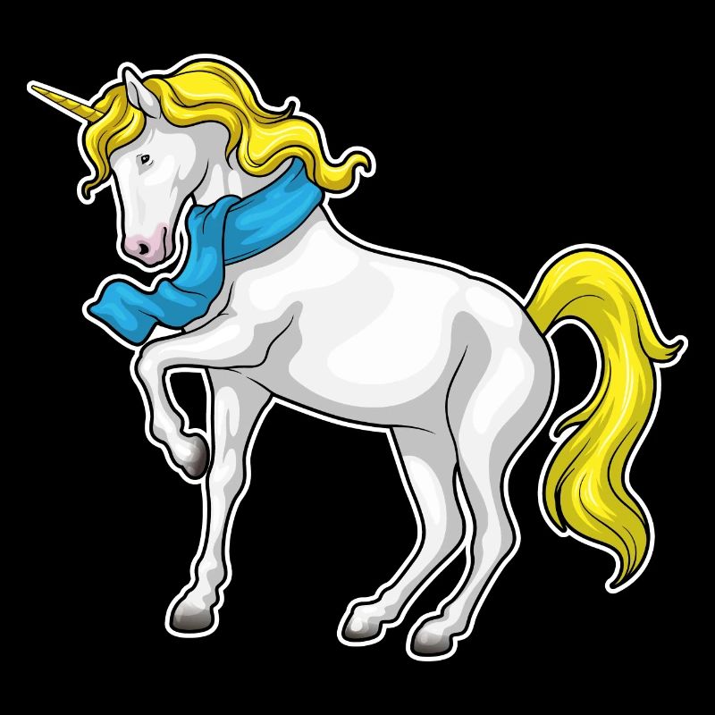 Foulard licorne