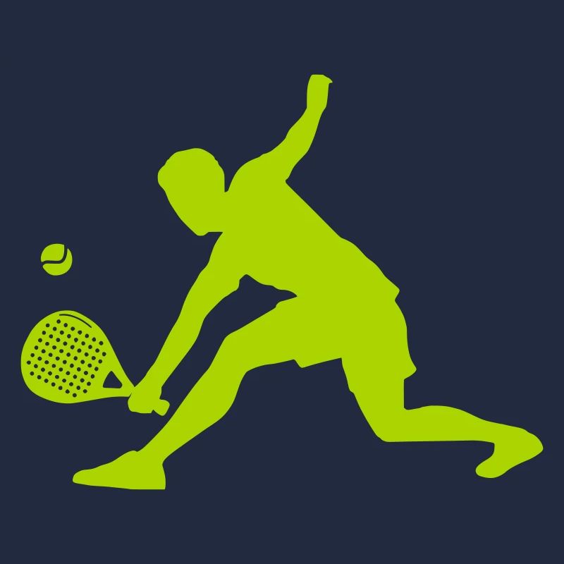 Padel Player Silouhette