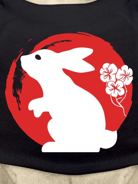 Bunny Silhouette Japanese