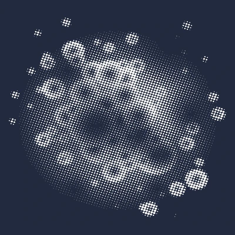 Pixelwolke weiss | flash | rasterize | trendy