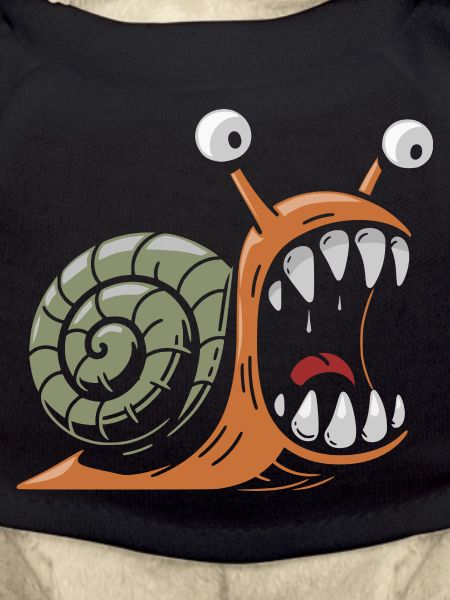 Snail with large teeth