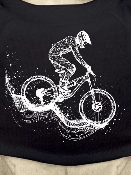 Mountain Biking Drawing