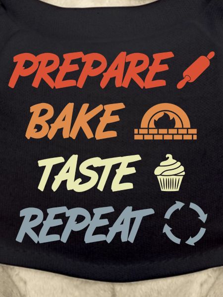 Prepare Bake Taste Repeat