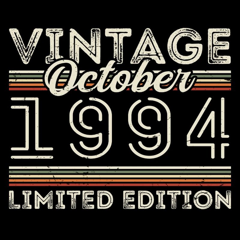 Oktober 1994 Geburtstag October 1994 Birthday Gift