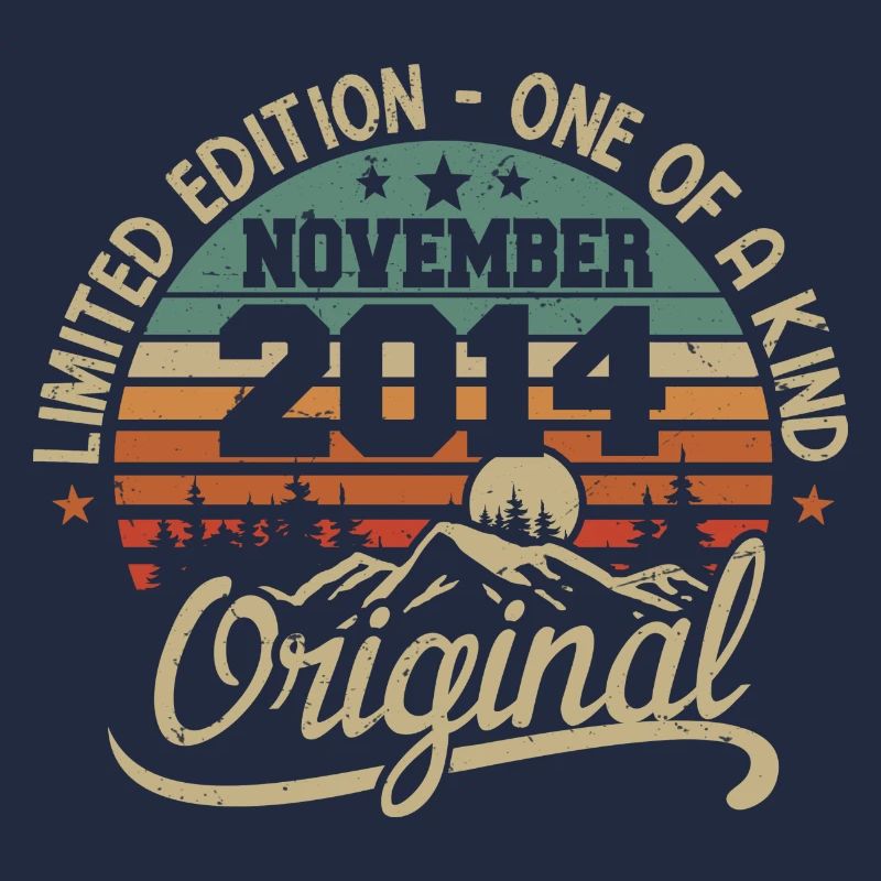 Retro November - November 2014 Geburtstagsgeschenk