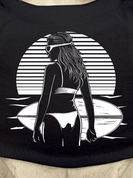 Female surfer