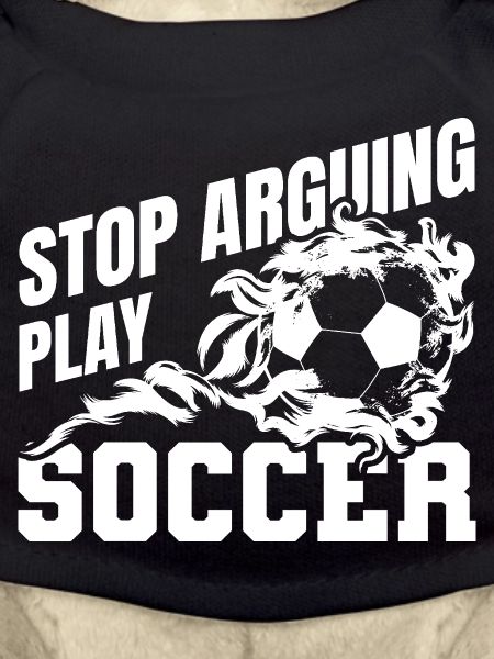 Stop arguing game football