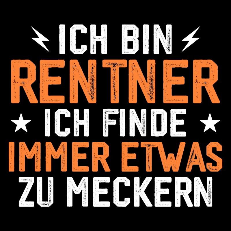 Rentner immer etwas zu meckern lustig