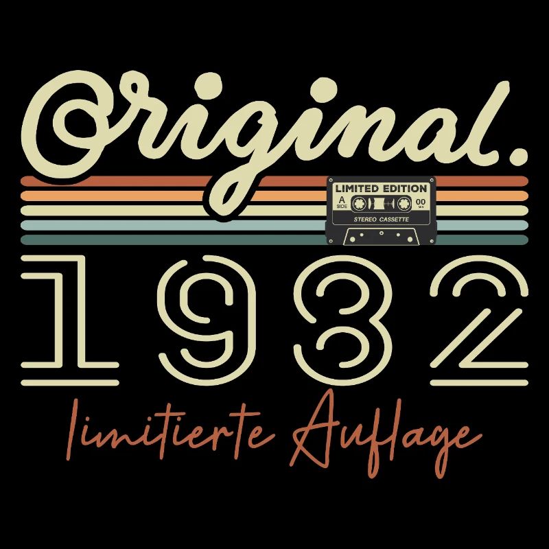 Original 1982 Vintage 1982 Geburtstag Retro 1982