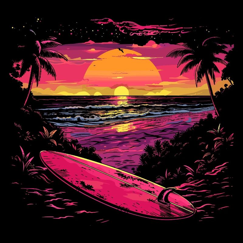 Surfen 90er Look