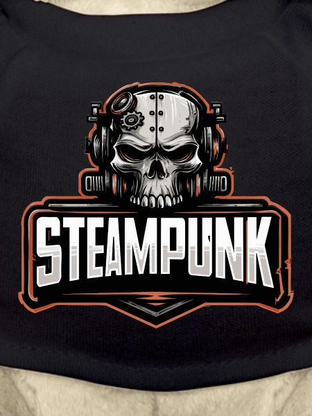 Steampunk Skull – Mechanical Retro Motif
