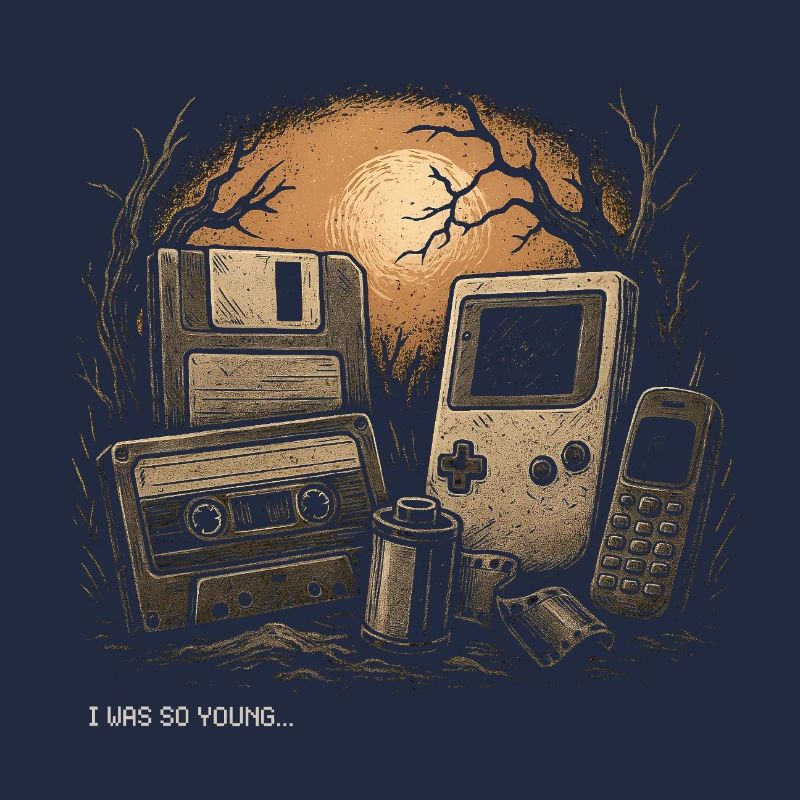 Retro Nostalgia – I Was So Young Tee