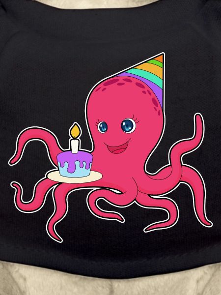 Gâteau d’anniversaire pieuvre