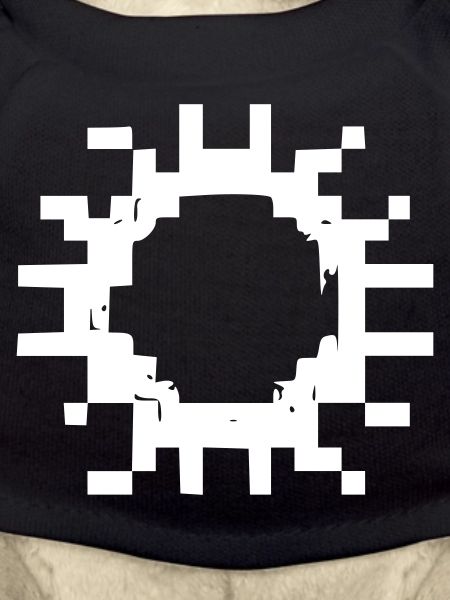 Cell Virus Pixel Outline