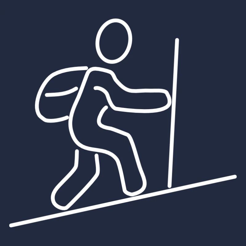 Bergwanderer Bergsteiger