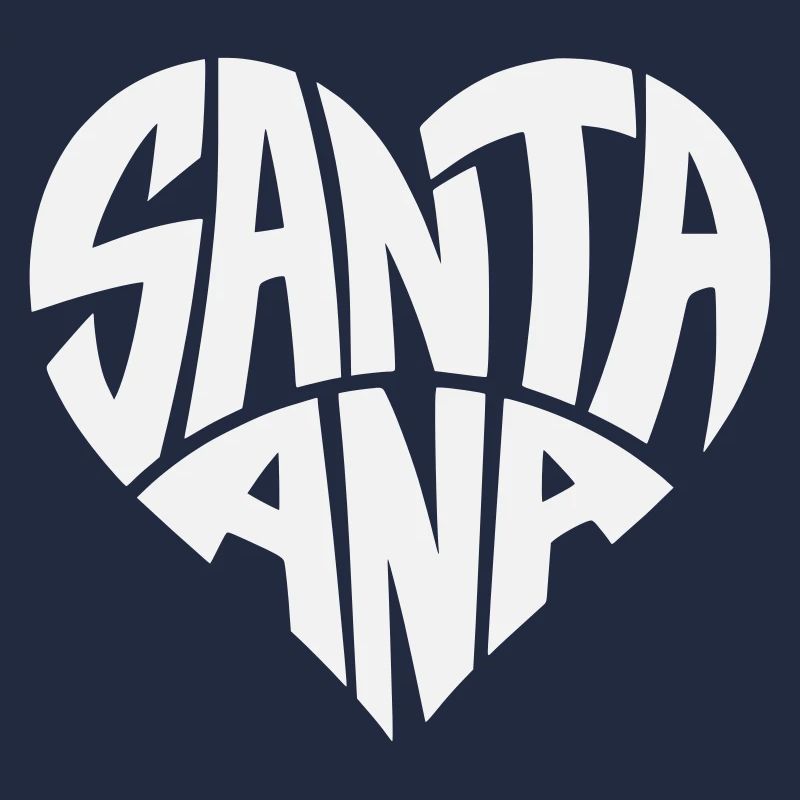 Faute de frappe de cœur à Santa Ana