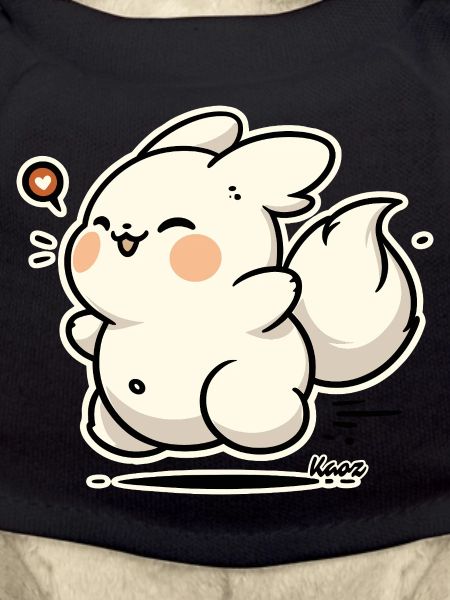 Kawaii Happy Bunny Sticker