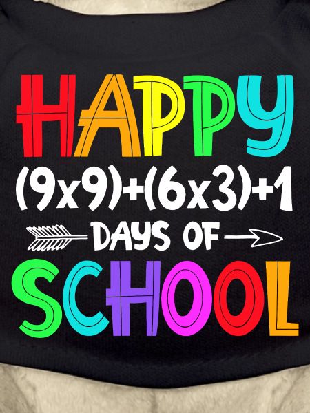 Rainbow Happy Back-to-School