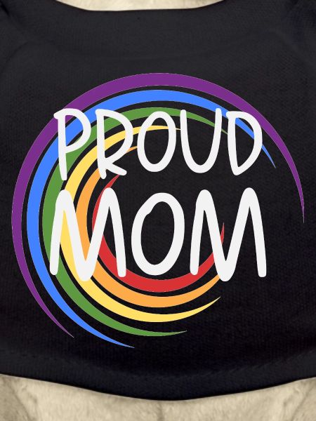 Proud Mom Rainbow