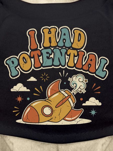 Ich hatte Rocket Potential Retro-Humor