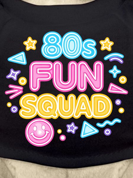 80s Fun Squad Neon Glow