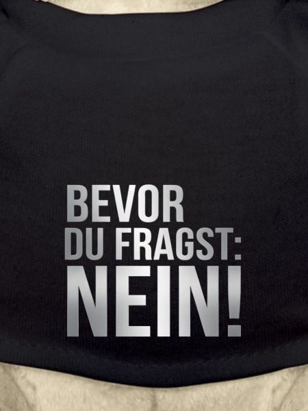 Bevor du fragst: Nein!
