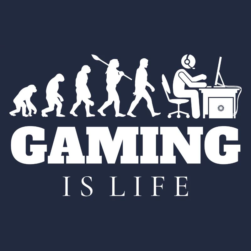 Gaming Gamer Evolution Geschenk