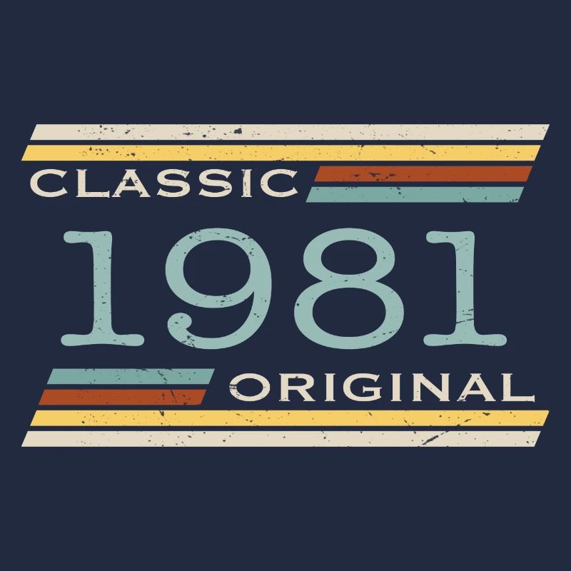 Vintage 1981, Classique, Original(e)