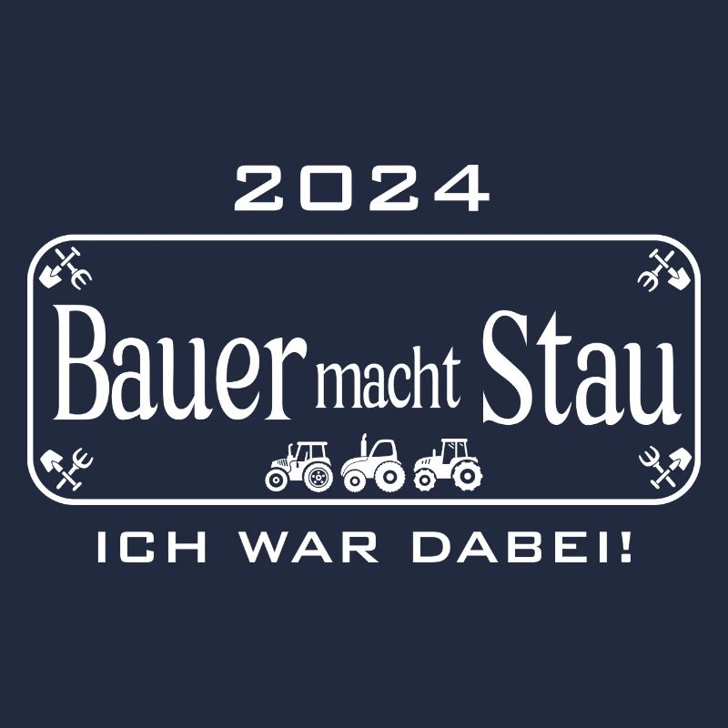 Bauer macht Stau